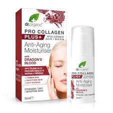 DR.ORGANIC PRO COLLAGEN PLUS+ ANTI-AGING MOISTURISER WITH DRAGON’S BLOOD