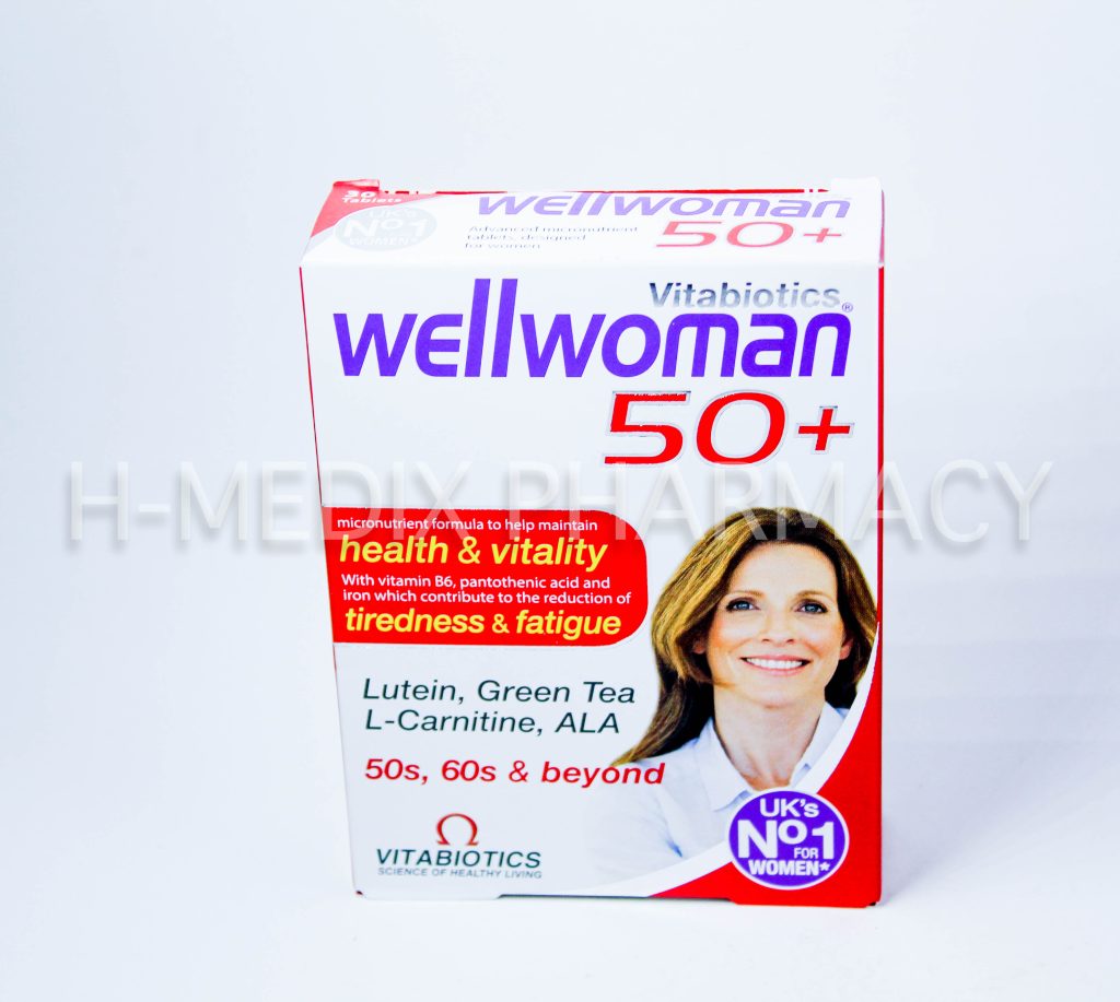 VITABIOTICS WELLWOMAN 50+